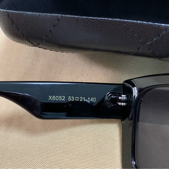 Chanel Square Double C Sunglasses - Picture 2 of 7